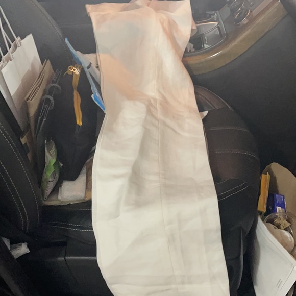 Selling BRAND NEW ZARA LINEN BLEND WHITE DRESS PANTS - Picture 5 of 9